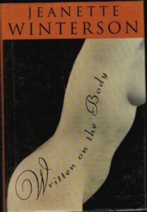Cover of the 1992 first edition of Written on the Body.